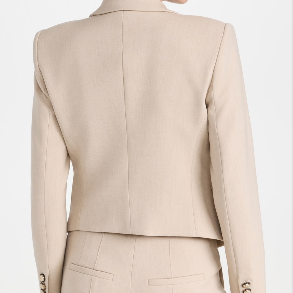 Veronica Beard Diego dickey jacket heathered sand - Picture 6 of 14